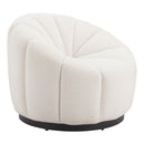  Zuo Bhutan 110358 Accent Chair - Cream IMAGE 1