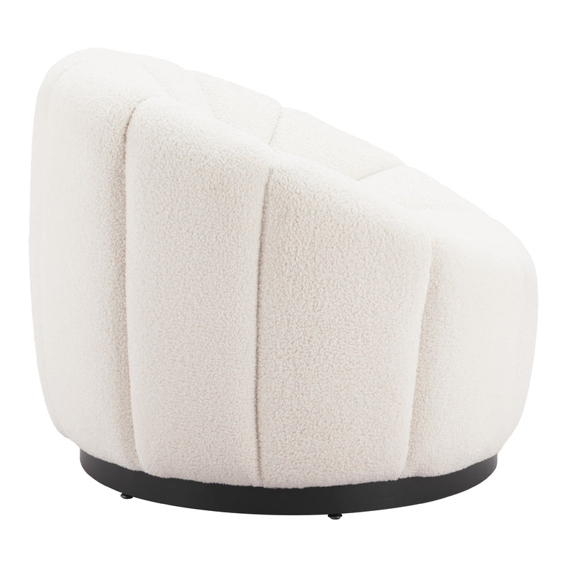  Zuo Bhutan 110358 Accent Chair - Cream IMAGE 2