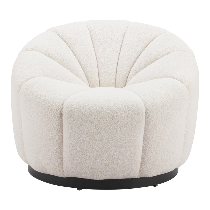  Zuo Bhutan 110358 Accent Chair - Cream IMAGE 3