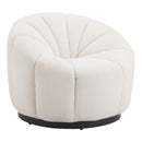  Zuo Bhutan 110358 Accent Chair - Cream IMAGE 6