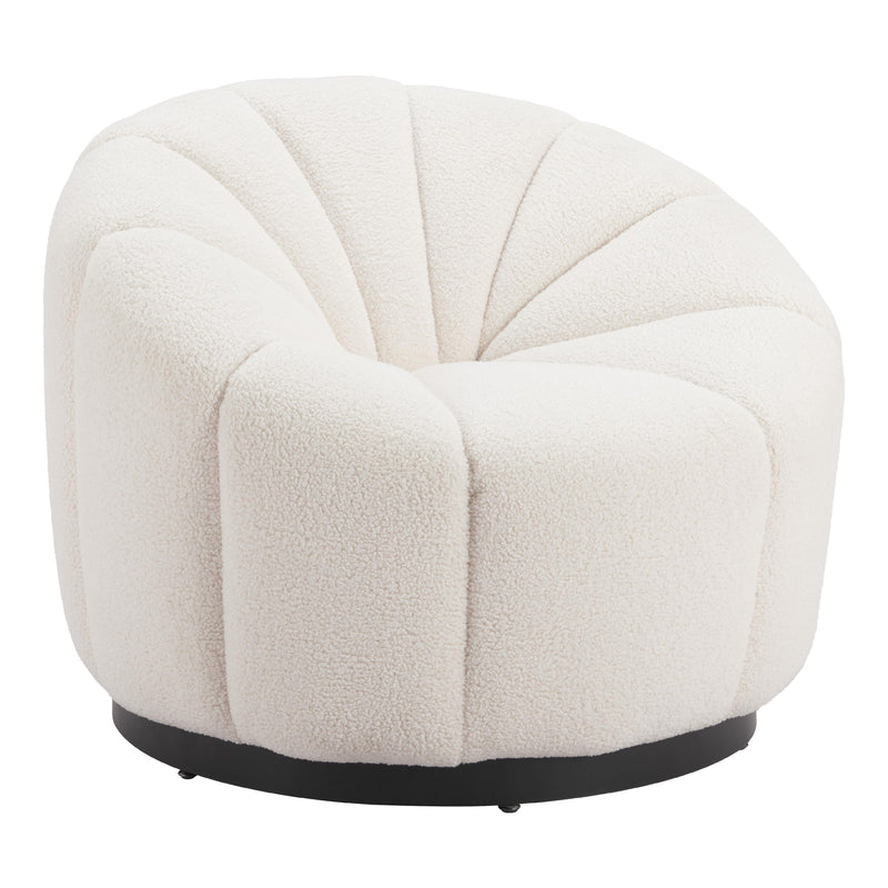  Zuo Bhutan 110358 Accent Chair - Cream IMAGE 6