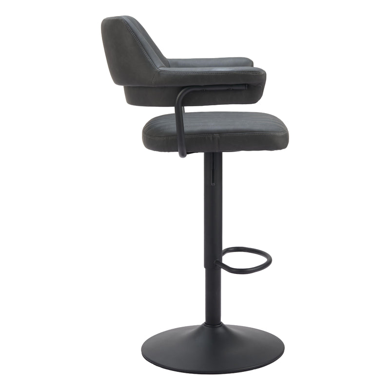 Zuo Erret 110305 Barstool - Grey IMAGE 2