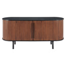 Zuo Koriana 110296 Sideboard - Black & Walnut IMAGE 3