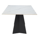 Zuo Inky 110355 Dining Table - White IMAGE 2