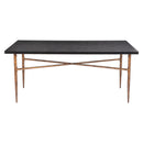 Zuo Nida 109957 Dining Table - Black & Bronze IMAGE 3