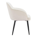 Zuo Jolie 110157 Dining Chair - Ivory IMAGE 2