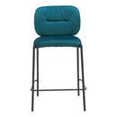 Zuo Plat 110340 Counter Stool - Green IMAGE 3