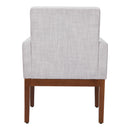 Zuo Senzil 110160 Dining Chair - Ivory IMAGE 4
