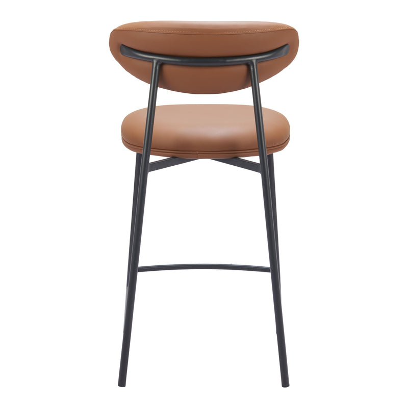  Zuo Rorun 110337 Counter Stool - Brown IMAGE 4