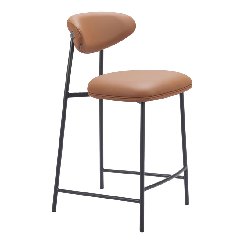  Zuo Rorun 110337 Counter Stool - Brown IMAGE 6