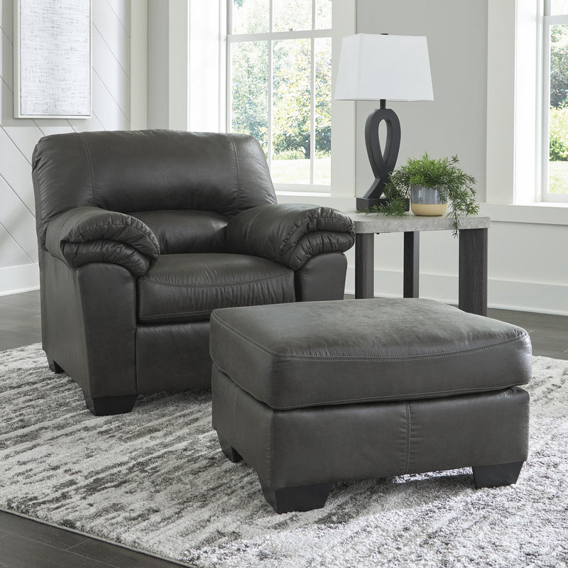 Signature Design by Ashley Bladen 12021U3 Chair and Ottoman IMAGE 1