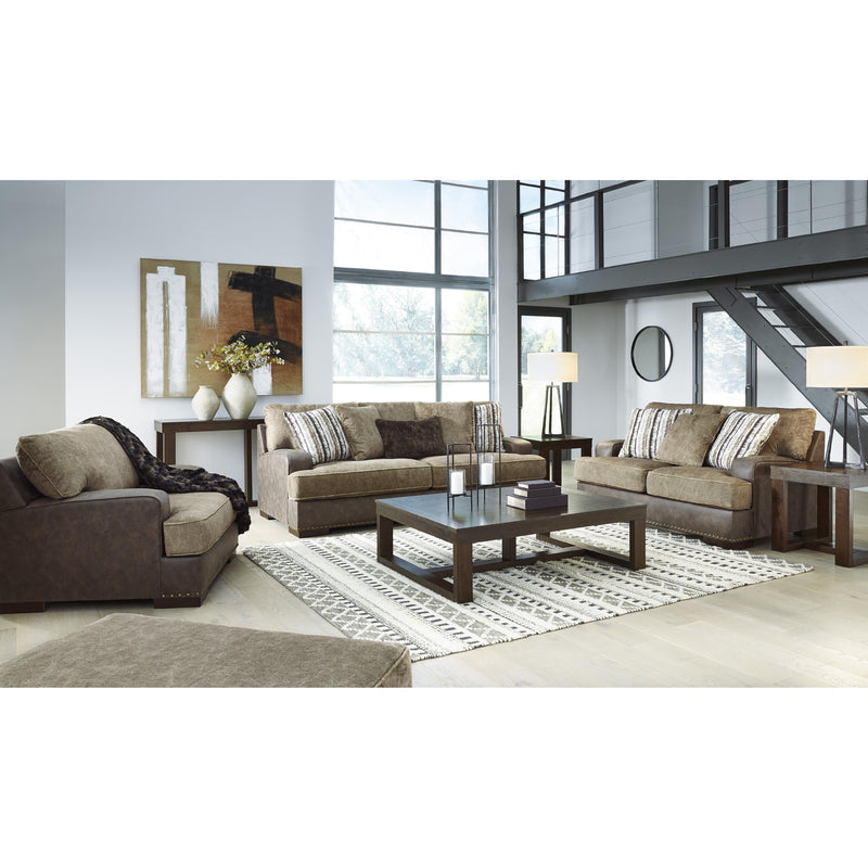 Signature Design by Ashley Alesbury 18704U3 Oversized Chair and Ottoman IMAGE 4