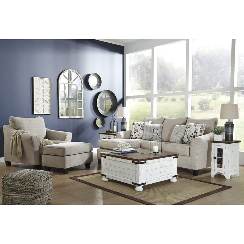Benchcraft Abney 49701U1 Chair and Ottoman IMAGE 4