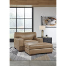 Signature Design by Ashley Lombardia 57302U2 Oversized Chair and Ottoman IMAGE 1
