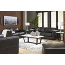 Signature Design by Ashley Amiata 57405U3 Oversized Chair and Ottoman IMAGE 4