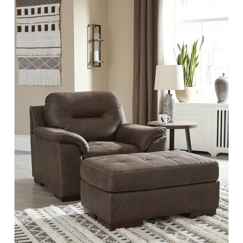 Signature Design by Ashley Maderla 62002U2 Chair and Ottoman IMAGE 1
