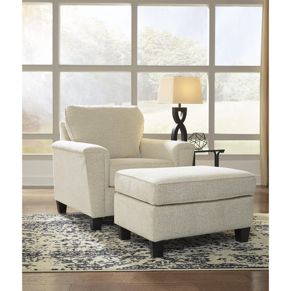 Signature Design by Ashley Abinger 83904U4 Chair and Ottoman IMAGE 1