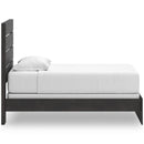  Signature Design by Ashley Hollivern PCB2108B11 Twin Panel Bed IMAGE 3