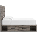 Signature Design by Ashley Graystorm B2405B16 Full Panel Storage Bed IMAGE 4