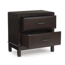 Signature Design by Ashley Vanmore B479-92 Two Drawer Night Stand IMAGE 2