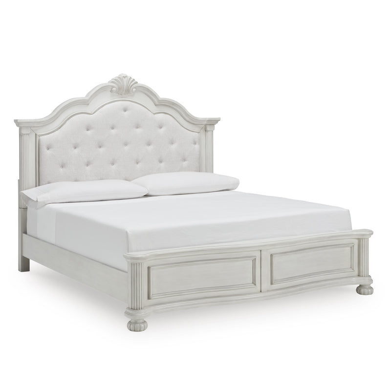Benchcraft Montelaine B795B7 California King Upholstered Panel Bed IMAGE 1