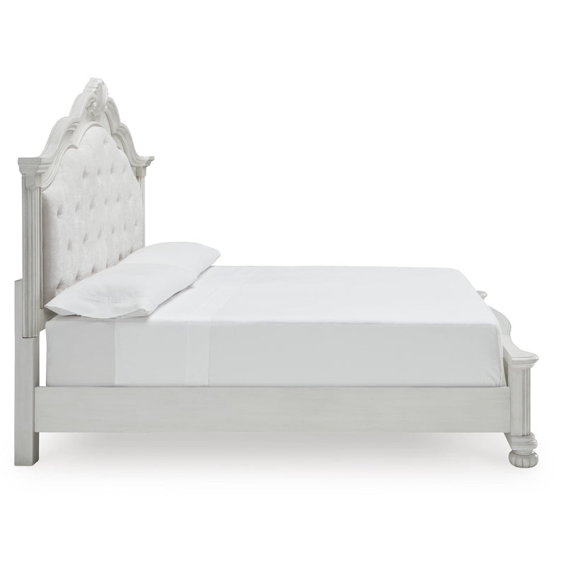 Benchcraft Montelaine B795B7 California King Upholstered Panel Bed IMAGE 3