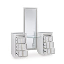 Signature Design by Ashley Chalanna B822B7 Vanity with Mirror IMAGE 2