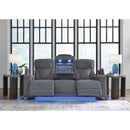 Signature Design by Ashley Studio Cave PC4980215 Power Reclining Sofa with Adjustable Headrest IMAGE 7