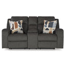  Signature Design by Ashley Kanlow 3860794C Double Reclining Loveseat with Console IMAGE 2