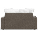  Jackson Furniture 1320-02 Loveseat - Snowball/Taupe IMAGE 4