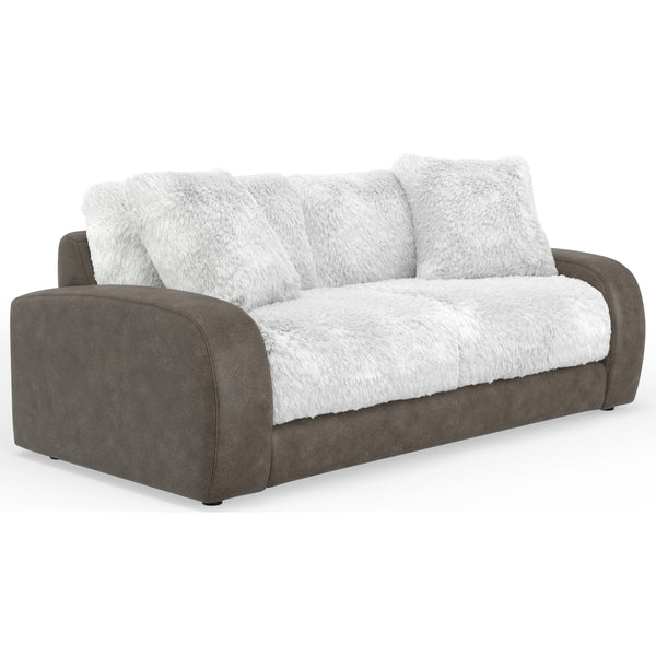  Jackson Furniture 1320-03 Sofa - Snowball/Taupe IMAGE 1