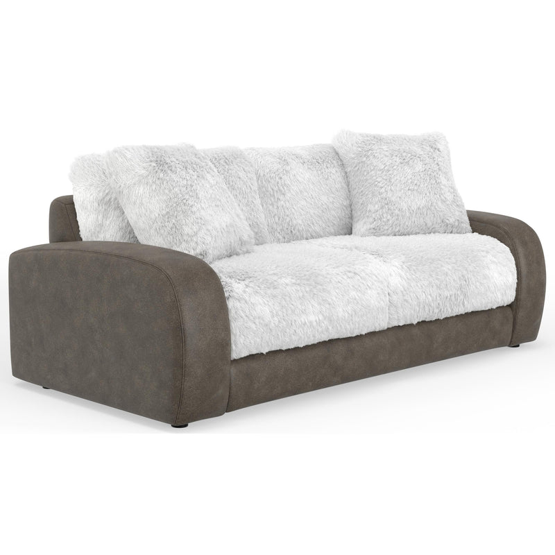  Jackson Furniture 1320-03 Sofa - Snowball/Taupe IMAGE 1
