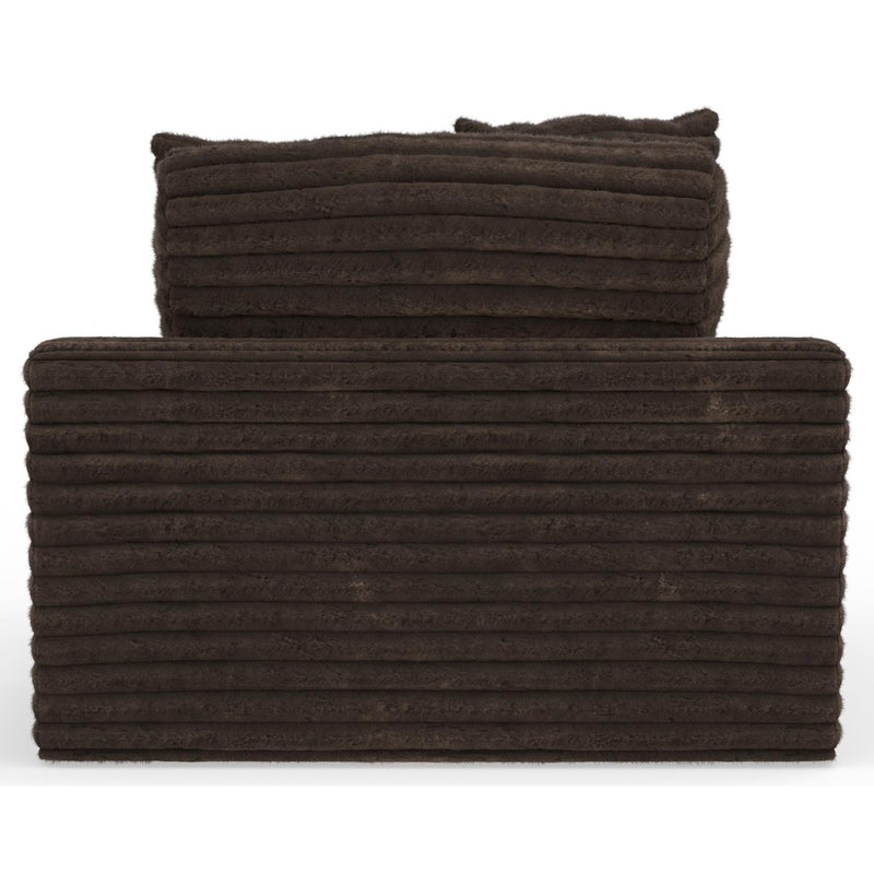  Jackson Furniture Comfrey 3045-09 Chaise - Chocolate IMAGE 3