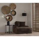  Jackson Furniture Comfrey 3045-09 Chaise - Chocolate IMAGE 4