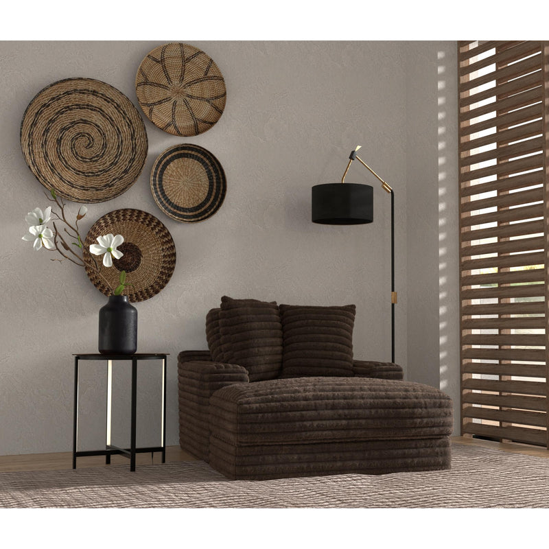  Jackson Furniture Comfrey 3045-09 Chaise - Chocolate IMAGE 4