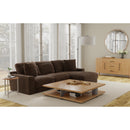  Jackson Furniture Comfrey 3045 2 pc Sectional - Chocolate IMAGE 10