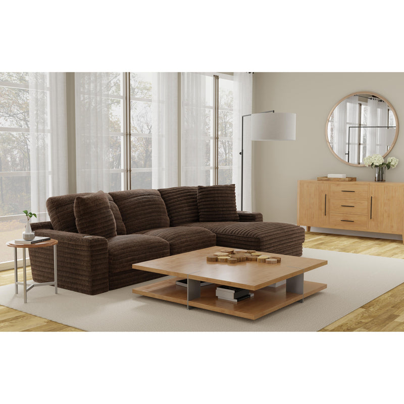  Jackson Furniture Comfrey 3045 2 pc Sectional - Chocolate IMAGE 10