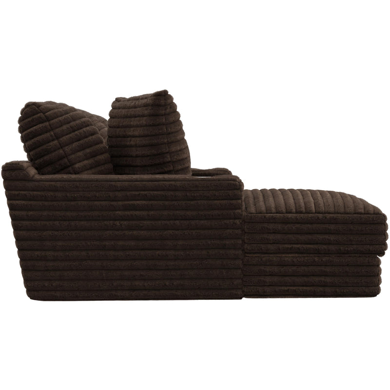  Jackson Furniture Comfrey 3045 2 pc Sectional - Chocolate IMAGE 5