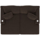  Jackson Furniture Comfrey 3045 2 pc Sectional - Chocolate IMAGE 5