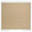  Coaster Furniture Ives 224942 2-Drawer Nightstand Bedside Table - White High Gloss IMAGE 7