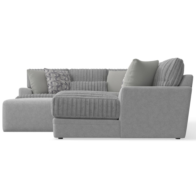 Jackson Furniture Titan 3480 3 pc Sectional - Moonstruck IMAGE 2