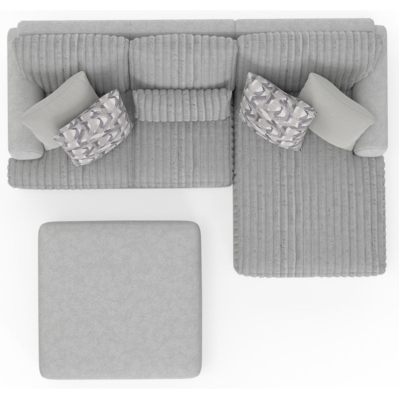  Jackson Furniture Titan 3480-12 Cocktail Ottoman - Moonstruck IMAGE 4