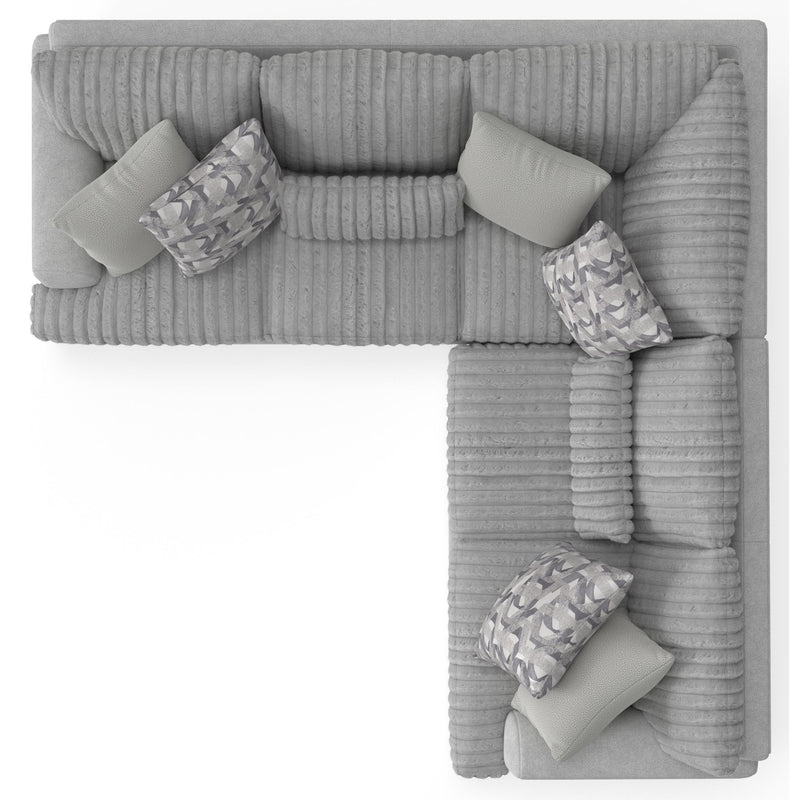  Jackson Furniture Titan 3480 2 pc Sectional - Moonstruck IMAGE 2