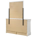 Coaster Furniture Louis Philippe 6-Drawer Dresser with Mirror 202443M IMAGE 8