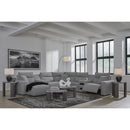  Signature Design by Ashley Modmax 65906S20 7 pc Power Reclining Sectional with Chaise IMAGE 7
