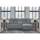  Signature Design by Ashley Modmax 65906S4 3 pc Power Reclining Sectional with Chaise IMAGE 5