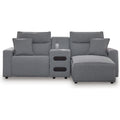 Signature Design by Ashley Modmax 65906S5 3 pc Power Reclining Sectional with Chaise IMAGE 1