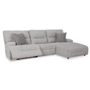  Signature Design by Ashley Acklen Place 93605S6 3 pc Power Reclining Sectional IMAGE 2