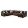 Signature Design by Ashley Midnight-Madness 98104S3 4 pc Sectional with Chaise IMAGE 1