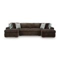 Signature Design by Ashley Midnight-Madness 98104S5 3 pc Sectional with Chaise IMAGE 1